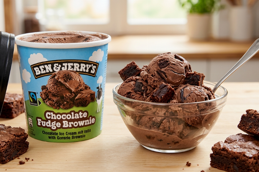 Ben and Jerry Chocolate Brownie